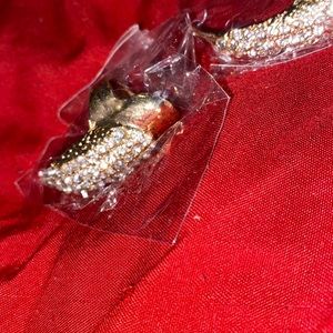 Rhinestone Claw Rings